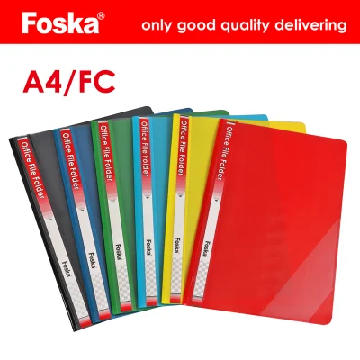 Foska Office Stationery Dossier de fichiers en papier de couleur unie
